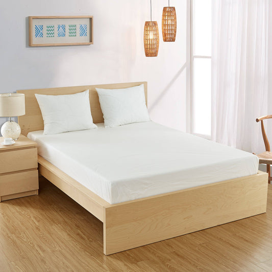 Bargoose Heavy Duty Fitted Vinyl Waterproof Mattress Protector (6‑Gauge)
